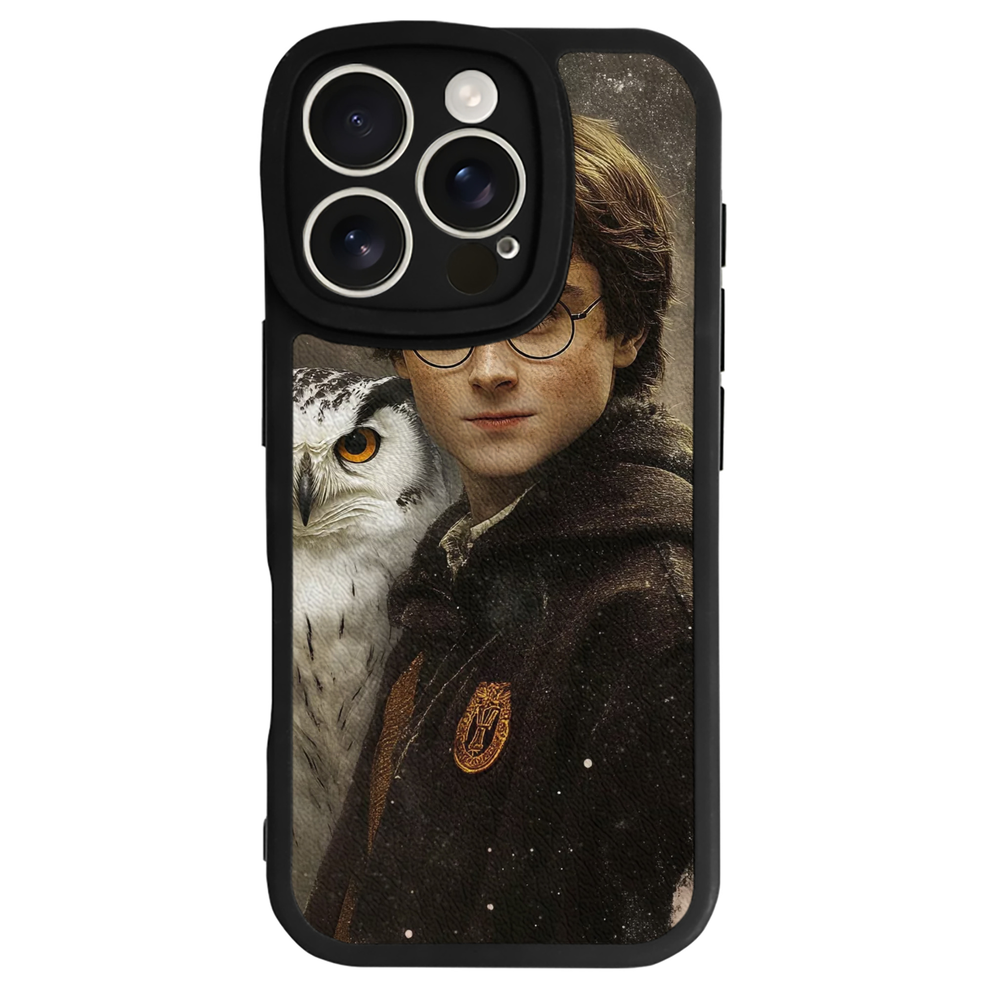 （画像用） Harry Potter ハリー・ポッターシリーズ 【iPhone 16シリーズ対応】シリコンスマホケース（レザー調） 材質：シリコン